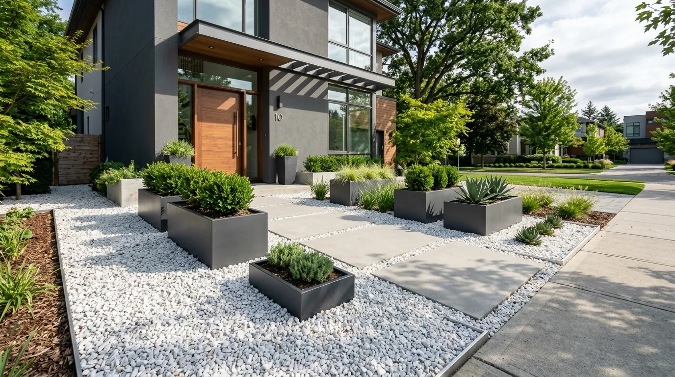 10 White Rock Landscaping Ideas for a Clean Look